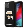 Karl Lagerfeld KLHCP12MKH3DBK iPhone 12 /12 Pro 6,1" czarny/black hardcase 3D Rubber Karl`s Head na NearMe.pl