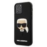 Karl Lagerfeld KLHCP12MKH3DBK iPhone 12 /12 Pro 6,1" czarny/black hardcase 3D Rubber Karl`s Head na NearMe.pl