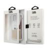Karl Lagerfeld KLHCP12LPABGNU iPhone 12Pro Max różowo-złoty/pink gold hardcase PEEK A BOO Liquid Glitter na NearMe.pl