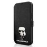 Karl Lagerfeld KLFLBKP12SIKMSBK iPhone12 mini 5,4" czarny/black book Saffiano Ikonik Metal na NearMe.pl