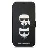 Karl Lagerfeld KLFLBKP12MSAKICKCBKiPhone 12/12 Pro 6,1" czarny/black book Saffiano Karl & Choupette na NearMe.pl