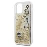 Karl Lagerfeld KLHCP12LROGO iPhone 12Pro Max 6,7" złoty/gold hardcase Glitter Charms na NearMe.pl