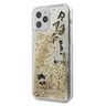 Karl Lagerfeld KLHCP12LROGO iPhone 12Pro Max 6,7" złoty/gold hardcase Glitter Charms na NearMe.pl