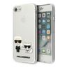 Karl Lagerfeld KLHCI8CKTR iPhone 7/8/SE2020 / SE 2022 hardcase Transparent Karl & Choupette na NearMe.pl
