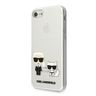 Karl Lagerfeld KLHCI8CKTR iPhone 7/8/SE2020 / SE 2022 hardcase Transparent Karl & Choupette na NearMe.pl