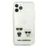 Karl Lagerfeld KLHCN65CKTR iPhone 11 ProMax hardcase Transparent Karl & Choupette na NearMe.pl