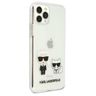 Karl Lagerfeld KLHCN58CKTR iPhone 11 Prohardcase Transparent Karl & Choupette na NearMe.pl