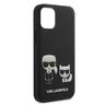 Karl Lagerfeld KLHCP12SPCUSKCBK iPhone12 mini 5,4" czarny/black hardcase Ikonik Karl & Choupette na NearMe.pl