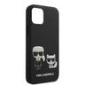 Karl Lagerfeld KLHCP12MPCUSKCBK iPhone12/12 Pro 6,1" czarny/black hardcase Ikonik Karl & Choupette na NearMe.pl