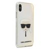 Karl Lagerfeld KLHCPXPCKHML iPhone X/Xsmulticolor hardcase Iridescent Karl`s Head na NearMe.pl