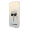 Karl Lagerfeld KLHCPXPCKHML iPhone X/Xsmulticolor hardcase Iridescent Karl`s Head na NearMe.pl