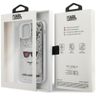 Karl Lagerfeld KLHCP12LLCGLSL iPhone12 Pro Max 6,7" srebrny/silver hardcase Liquid Glitter Choupette na NearMe.pl