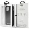 Karl Lagerfeld KLHCP12LPUKBK iPhone 12 Pro Max 6,7" czarny/black hardcase Kameo na NearMe.pl