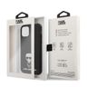 Karl Lagerfeld KLHCP12SIKMSBK iPhone 12 mini 5,4" czarny/black hardcase Saffiano Ikonik Metal na NearMe.pl