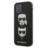 Karl Lagerfeld KLHCP12MSAKICKCBK iPhone12/12 Pro 6,1" czarny/black hardcase Saffiano Ikonik Karl&Choupette Head na NearMe.pl