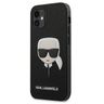 Karl Lagerfeld KLHCP12SSAKHBK iPhone12 mini 5,4" czarny/black hardcase Saffiano Ikonik Karl`s Head na NearMe.pl