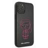 Karl Lagerfeld KLHCP12LPCUIKPI iPhone12 Pro Max 6,7" różowy/pink hardcase Karl Ikonik Outline na NearMe.pl