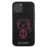Karl Lagerfeld KLHCP12LPCUIKPI iPhone12 Pro Max 6,7" różowy/pink hardcase Karl Ikonik Outline na NearMe.pl