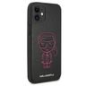 Karl Lagerfeld KLHCP12SPCUIKPI iPhone12 mini 5,4" różowy/pink hardcase Karl Ikonik Outline na NearMe.pl