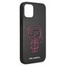 Karl Lagerfeld KLHCP12SPCUIKPI iPhone12 mini 5,4" różowy/pink hardcase Karl Ikonik Outline na NearMe.pl