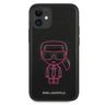Karl Lagerfeld KLHCP12SPCUIKPI iPhone12 mini 5,4" różowy/pink hardcase Karl Ikonik Outline na NearMe.pl
