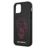 Karl Lagerfeld KLHCP12MPCUIKPI iPhone12/12 Pro 6,1" różowy/pink hardcase Karl Ikonik Outline na NearMe.pl