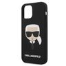Karl Lagerfeld KLHCP12SSLKHBK iPhone 12 mini 5,4" czarny/black hardcase Silicone Karl`s Head na NearMe.pl