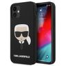 Karl Lagerfeld KLHCP12SSLKHBK iPhone 12 mini 5,4" czarny/black hardcase Silicone Karl`s Head na NearMe.pl