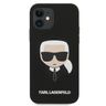 Karl Lagerfeld KLHCP12SSLKHBK iPhone 12 mini 5,4" czarny/black hardcase Silicone Karl`s Head na NearMe.pl