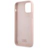 Karl Lagerfeld KLHCP12MSLKHLP iPhone 12/12 Pro 6,1" jasnoróżowy/light pink hardcase Silicone Karl`s Head na NearMe.pl