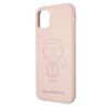 Karl Lagerfeld KLHCN61SILTTPI iPhone 116,1" / Xr Silicone Ikonik Outline różowy/pink na NearMe.pl