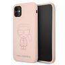Karl Lagerfeld KLHCN61SILTTPI iPhone 116,1" / Xr Silicone Ikonik Outline różowy/pink na NearMe.pl