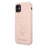 Karl Lagerfeld KLHCN61SILTTPI iPhone 116,1" / Xr Silicone Ikonik Outline różowy/pink na NearMe.pl