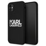 Karl Lagerfeld KLHCN61SLKLRBK iPhone 116,1" / Xr Silicone Stack Logo czarny/black na NearMe.pl