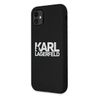 Karl Lagerfeld KLHCN61SLKLRBK iPhone 116,1" / Xr Silicone Stack Logo czarny/black na NearMe.pl