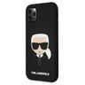 Karl Lagerfeld KLHCN58SLKHBK iPhone 11Pro czarny/black hardcase Silicone Karl`s Head na NearMe.pl