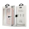 Karl Lagerfeld KLHCP12SSLCHLP iPhone12 mini 5,4" hardcase jasno różowy/light pink Silicone Choupette na NearMe.pl