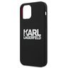Karl Lagerfeld KLHCP12SSLKLRBK iPhone12 mini 5,4" Silicone Stack Logo czarny/black na NearMe.pl