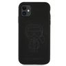 Karl Lagerfeld KLHCN61SILTTBK iPhone 116,1" / Xr Silicone Ikonik Outline czarny/black na NearMe.pl
