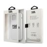 Karl Lagerfeld KLHCP12LSLKLWH iPhone12 Pro Max 6,7" Silicone Stack Logo biały/white na NearMe.pl