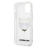 Karl Lagerfeld KLHCP12LCHTUGLS iPhone12 Pro Max 6,7" srebrny/silver hardcase Glitter Choupette na NearMe.pl