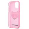 Karl Lagerfeld KLHCP12SCHTUGLP iPhone 12mini 5,4" różowy/pink hardcase Glitter Choupette na NearMe.pl