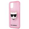 Karl Lagerfeld KLHCP12MCHTUGLP iPhone 12/12 Pro 6,1" różowy/pink hardcase Glitter Choupette na NearMe.pl