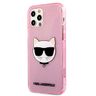 Karl Lagerfeld KLHCP12LCHTUGLP iPhone12 Pro Max 6,7" różowy/pink hardcase Glitter Choupette na NearMe.pl