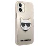 Karl Lagerfeld KLHCP12SCHTUGLGO iPhone12 mini 5,4" złoty/gold hardcase Glitter Choupette na NearMe.pl
