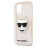 Karl Lagerfeld KLHCP12MCHTUGLGO iPhone 12/12 Pro 6,1" złoty/gold hardcase Glitter Choupette na NearMe.pl