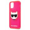 Karl Lagerfeld KLHCP12MCHTRP iPhone12/12 Pro 6,1" różowy/pink hardcase Glitter Choupette Fluo na NearMe.pl