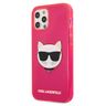Karl Lagerfeld KLHCP12MCHTRP iPhone12/12 Pro 6,1" różowy/pink hardcase Glitter Choupette Fluo na NearMe.pl