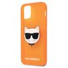Karl Lagerfeld KLHCP12MCHTRO iPhone12/12 Pro 6,1" pomarańczowy/orange hardcase Glitter Choupette Fluo na NearMe.pl