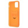 Karl Lagerfeld KLHCP12MCHTRO iPhone12/12 Pro 6,1" pomarańczowy/orange hardcase Glitter Choupette Fluo na NearMe.pl